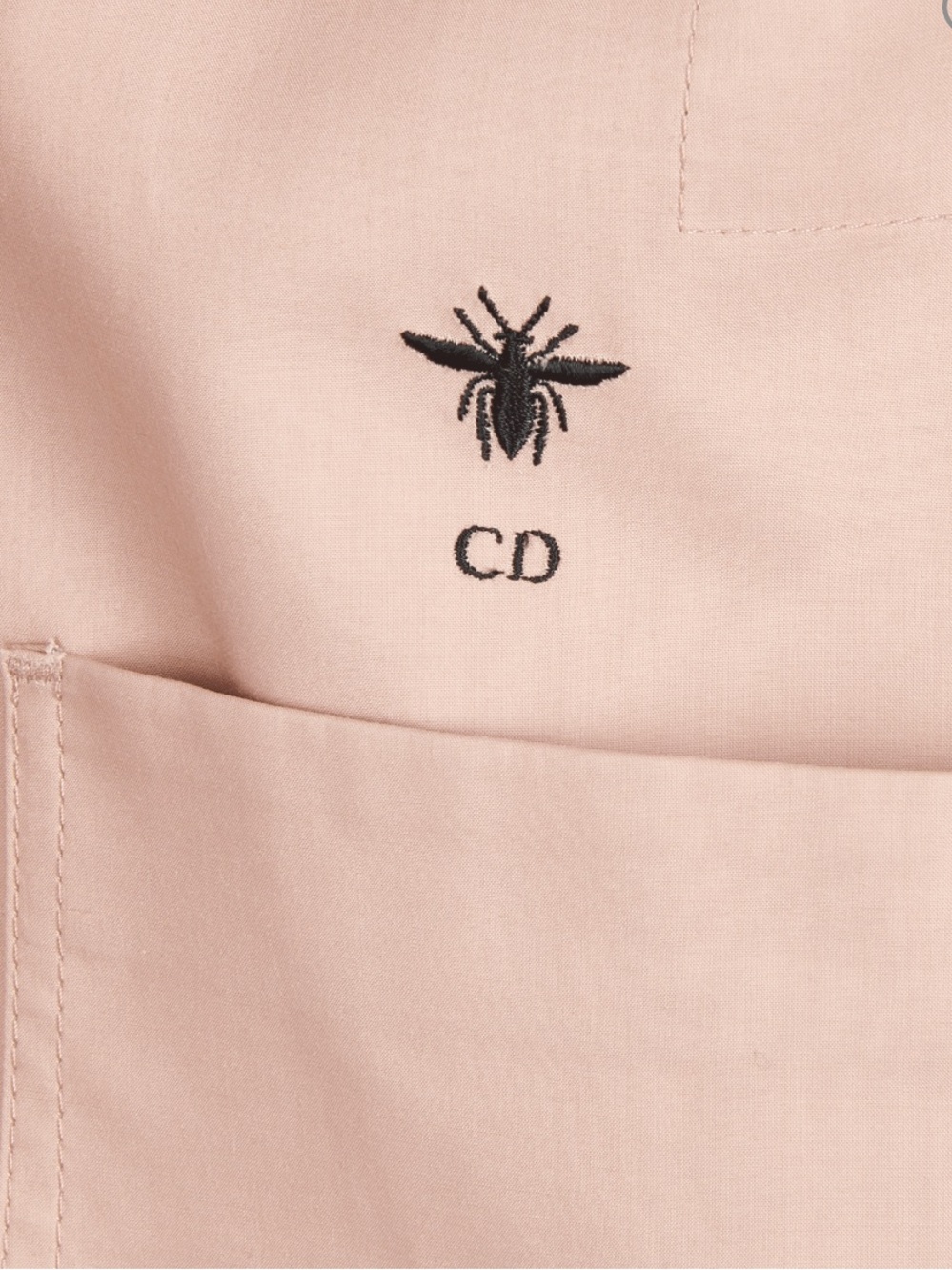 Dior Light Pink Button-Front Blazer Jacket - Picture 4 of 5